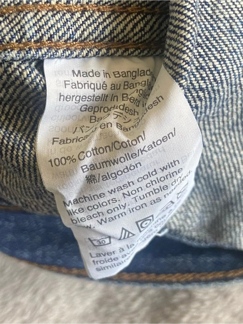 J. Crew Denim Trucker Jacket Men’s Medium Blue Authentic Outerwear Dark Wash